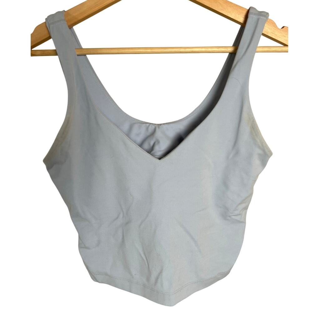 Lululemon Aline Light Blue Tan Size 6 Women's